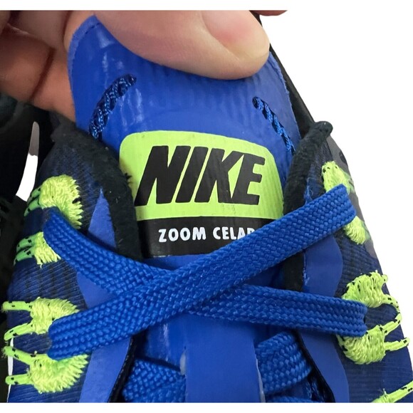 Nike Zoom Celar 5 Track Spikes  NWOB $130  Mens Size 13  Blue Racing  629226-413 - Picture 5 of 12